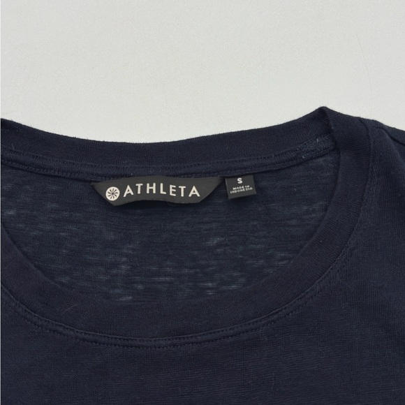 Athleta Breezy Tank Top, Navy Blue SIZE Small - Picture 5 of 7
